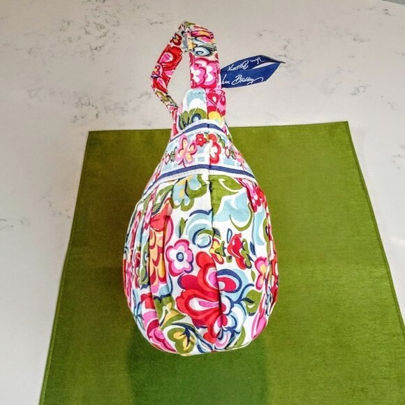 Vera Bradley Multicolor Floral Print Pleated Bag - Picture 4 of 11